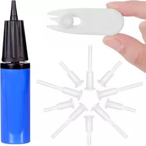 운동 볼 펌프 안정성을 위한 핸드 에어 밸브용 플러그 10개와 쉽게 감압할 수 있는 제거기 2개 포함 요가