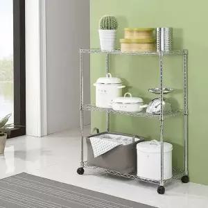 메탈선반 750 3단 철제 베란다 창고정리 앵글 다용도 벽선반 수납선반 다용도선반