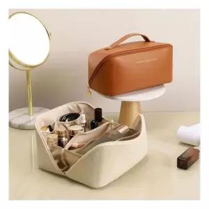 간절기룩 화장품 정리 빅사이즈 완전오픈 여성 메이크업 파우치