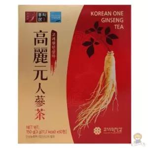 고려원인삼 인삼차 3G X 50포 인삼티백 어버이날 선물세트