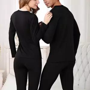 남성 여성 발열 기모 내복 성인 보온 내의 타이즈 세트