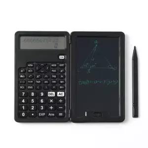 [문구] 전자메모패드계산기 포켓미니 휴대용 접이식 전자메모패드 공학용 계산기 전자메모보드계산기