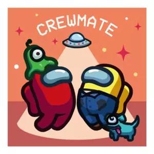 어몽어스 SPACE시리즈 조명 보석십자수 캔버스 25x25cm