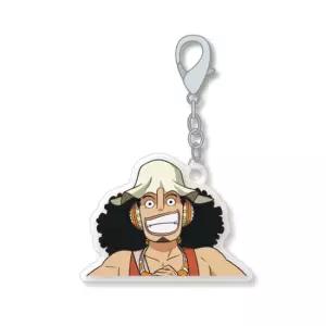 원피스 우솝 보석십자수 키링 7x8cm