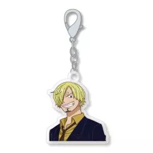 원피스 상디 보석십자수 키링 7x8cm