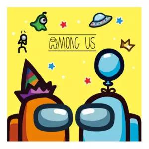 어몽어스 RAINBOW시리즈 플레이 보석십자수 캔버스 25x25cm