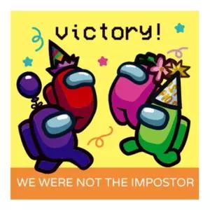 어몽어스 PLAY시리즈 빅토리 보석십자수 캔버스 25x25cm