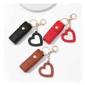 봄코디 립키링 미니 하트 거울 키링 초미니 파우치 AA0117