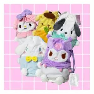 하객룩 산리오 라지 복조리 스트링 캐릭터 파우치 5Colors