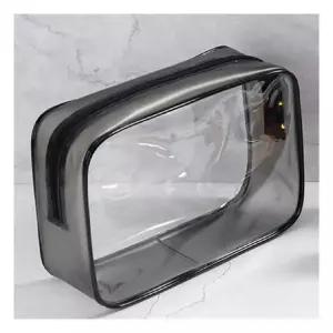 데일리룩 다용도 PVC 투명 파우치 대형