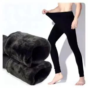 기모융털타이즈 남성용 블랙 따뜻한 기모 겨울 타이즈 용 신축성