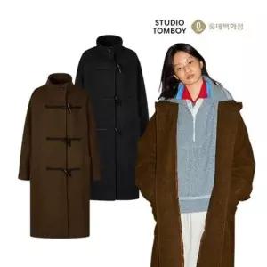 [매장정품] 스튜디오 톰보이 하이넥 토글 코트 9104411943