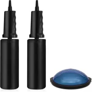 풍선 요가볼 수동 핸드 에어볼 밸런스 트레이너 펌프 보수와 호환되는 KEUYE 볼 2개