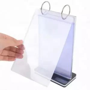 [문구] a6 링포켓 스탠드북 6매 카드 사진 명함 앨범 거치형 탁상 진열