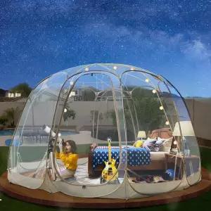 야외 투명 캠핑 테라스 캐노피 카페 방수 텐트 포장마차 천막