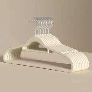 [생활] 뉴리빙 논슬립 옷걸이 30p세트 베이지 재입고