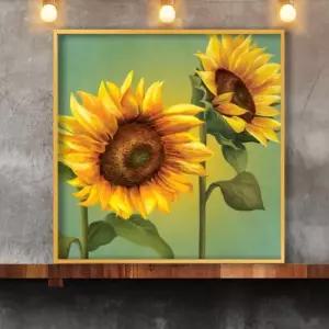 해바라기그림액자 풍수그림 돈들어오는 50goldAL3 해바라기 해바라기그림 부자되는그림