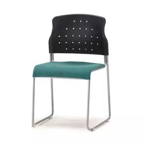 레인보우 쿠션방석-블랙.연두천 사무용의자 학생용의자 다용도의자 회의용의자