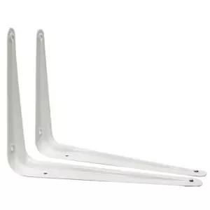 ㄱ선반받침대 2개입-화이트150x200)벽선반 고정선반 ㄱ선반받침대 2개입 150x200 벽선반