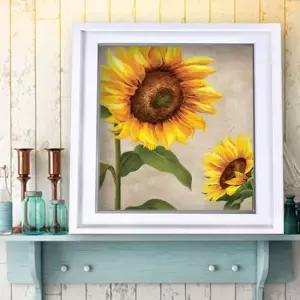 해바라기그림액자 풍수그림 돈들어오는 30W액자4 해바라기 해바라기그림 부자되는그림