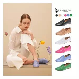 오피스룩 지암파올로비오찌 천연양가죽 로퍼