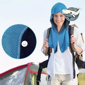 휴대용 쿨타올 스포츠 모자형 여름 등산 필수
