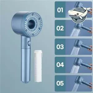 여름 샤워기 필터 교체형 수압 조절 가능