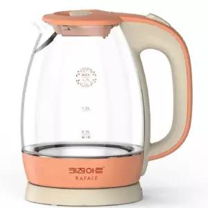라팔 NE04XK15 데이지 유리 전기 주전자 포트 차 홍차 티파티