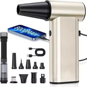 Rckskaya 압축 공기 더스트 300 000RPM 알루미늄 전기 충전식 휴대폰 충전기 4기어 휴대용 송풍기 진공