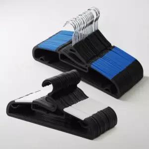 [생활] 플라스틱 어깨뿔방지 논슬립 하겐 옷걸이 50개