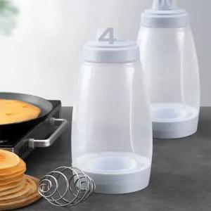 잘나오는 반죽통 디스펜서 쉐이크 짤주머니 소스통 호떡