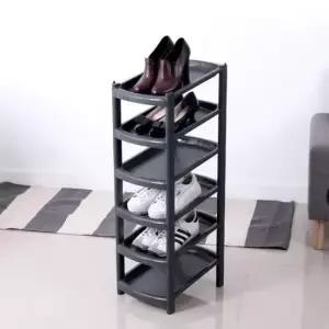 [생활] 올블랙DIY신발정리대6단