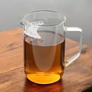 일체형 XU94JB38 거름망 내열 유리 숙우 차포트 공도배 400ml