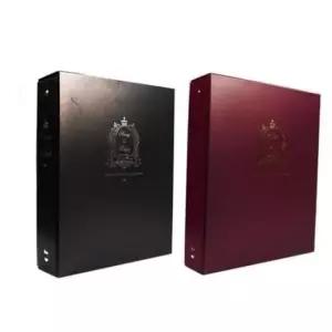 [문구/오피스] 아이비스 37000 흑지링접착식앨범SP-자주색 09192