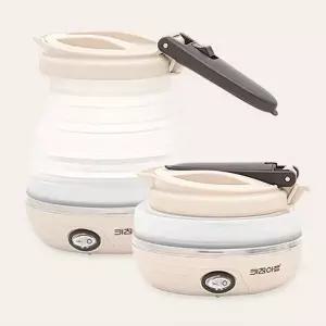 키친아트 QA28RP64 포터블 여행용 폴딩포트 600ml 전기주전자