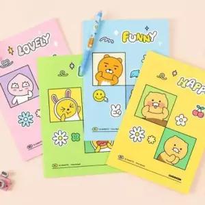 [문구/오피스] 카카오프렌즈 유선 제본 노트 10개 1P 학생 공책