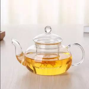 로하티로즈마리 RN92CN50 유리 티포트 400ml내열 유리주전자