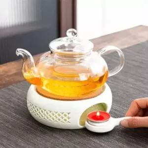 굿힐링 SQ86PB61 도자기 티 워머 S-2 차데우기 티라이트워머