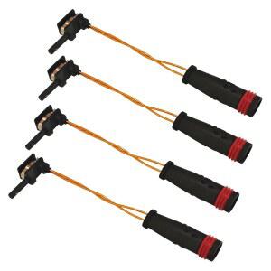 메르세데스-벤츠 W211용 HHZL 브레이크 센서 브레이크 패드 마모 센서 전후방, 브레이크 패드 알람 라인 교체 21154017 2205400617(4PCS)