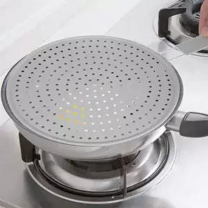 만능 QH17HR24 실리콘 후라이팬덮개 냄비덮개 멀티 기름튐방지