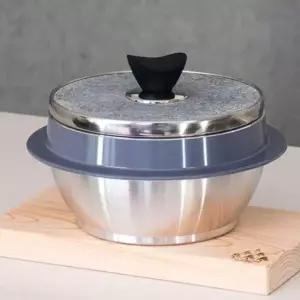 키친아트 GK58TG01 돌솥 냄비 가마솥 자연석 곱돌솥 뚝배기 3인