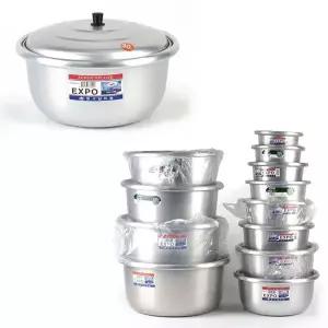 국산 FA57VK19 양은 곰솥 국솥 국냄비 찌개냄비 31x14cm 7호