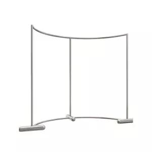 곡선 행거 백화점 라운드 디피 옷걸이 옷가게 제품 드레스룸