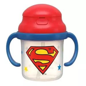 캐릭터 스트로 양손잡이 유아동 머그컵 230ml 슈퍼맨
