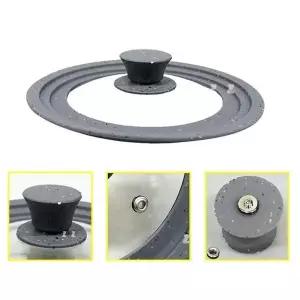 실리콘 TH18SB36 유리뚜껑 - 소 (약21.5cm) 다용도후라이팬덮개