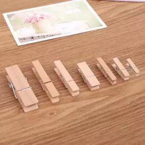 OC1042 원목 DIY메모꽂이 가렌드 교구 빨래집게 1P