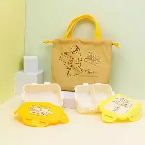 [RIZPICK]포켓몬 콤팩트 2단 도시락 파우치 세트