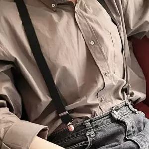 컬러 멜빵 성인용 검정