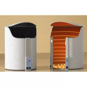 사무실 원통형 히팅패드 난로 서라운드 전기 원형 히터