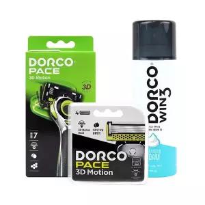 도루코_페이스 3D모션 7중날 면도기세트 (핸들+면도날5p+폼)